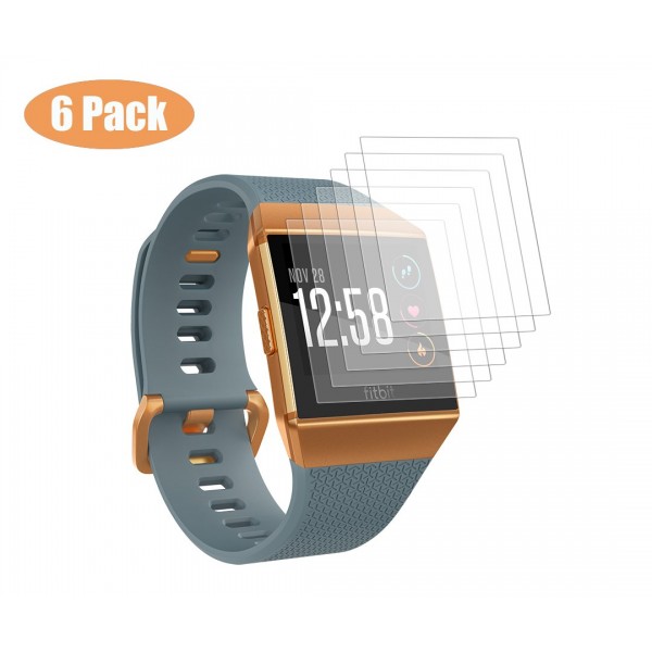  Aimtel Compatible with Fitbit Ionic Screen Protector,[6-PACK]Screen Film for Fitbit ionic 