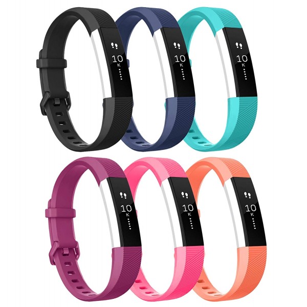 Aimtel  Compatible for Fitbit Ace Strap (5.5"-6.7"), Newest Adjustable Sport Strap Replacement Bands for Fitbit Ace and Fitbit Alta HR Fitness Smartwatch [Just for Kids] 6-Pack 